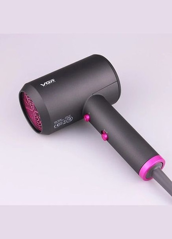 Профессиональный фен для сушки и укладки волос V-400 2000 Вт три режима нагрева и 2 скорости VGR (304140644)