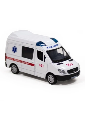 Автомодель Mercedes-Benz Sprinter Швидка допомога металева TechnoDrive (398289228)