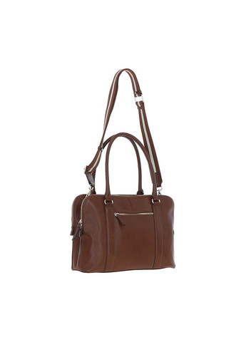 Руда жіноча сумка для ноутбука з телячої шкіри X39 (Tan) Ashwood (325685916)