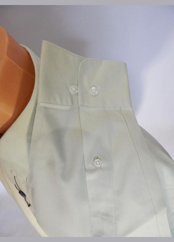 Бирюзовая классическая рубашка однотонная No Brand