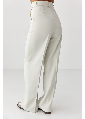 Класичні жіночі прямі штани Lurex (350948891)