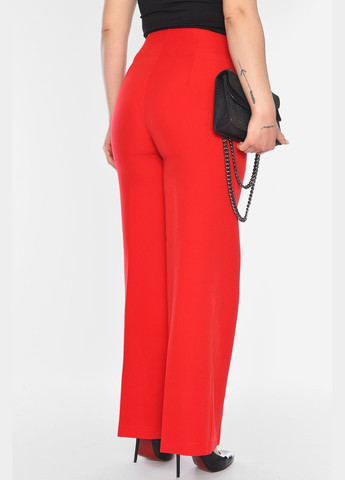 Брюки жіночі класичні червоного кольору Let's Shop (322112032)
