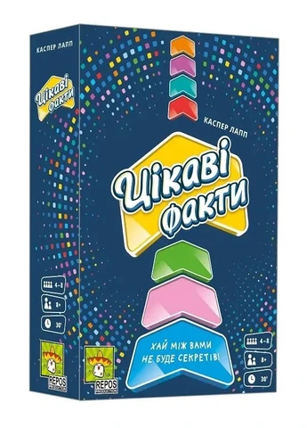 Захоплива настільна гра Цікаві факти (Fun Facts) Lord of Boards (397872267)