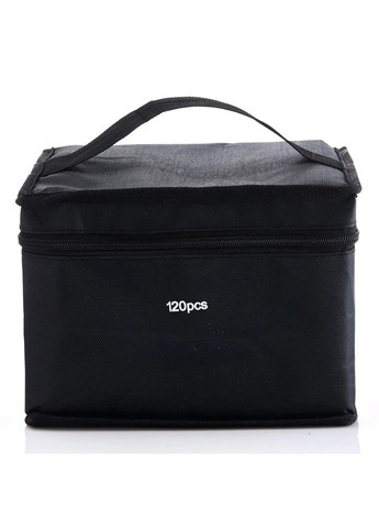 Маркеры набор двусторонние спиртовые Smooth 120 шт для рисования и скетчинга+Подставка черная для маркеров Touch (344573556)