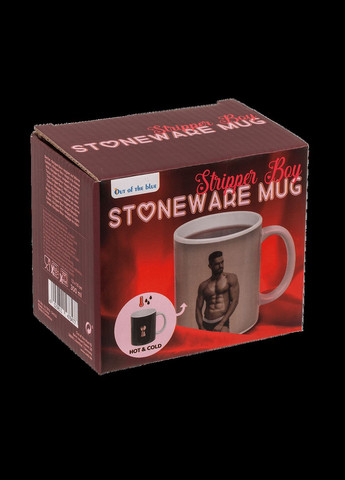 Чашка с термоэффектом Stoneware Mug Stripper Boy, 300 мл OOTB (322313114)