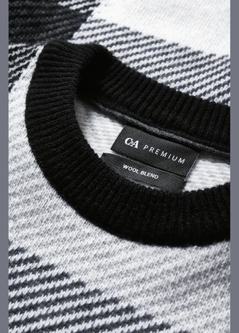 Комбінований демісезонний светр з вовни C&A
