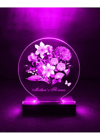 Нічник подарунок Mother's Flowers CASE CONTROL (355409346)