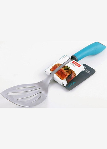 Лопатка с прорезями Vita 33см из нержавеющей стали Fissman (372174244)