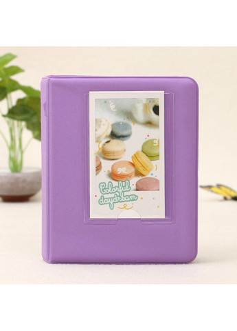 Фотоальбом для Instax Mini 12/11/40/70/90/99/EVO/Link/Liplay Polaroid 300/Z2300 фиолетовый Fujifilm (361784781)
