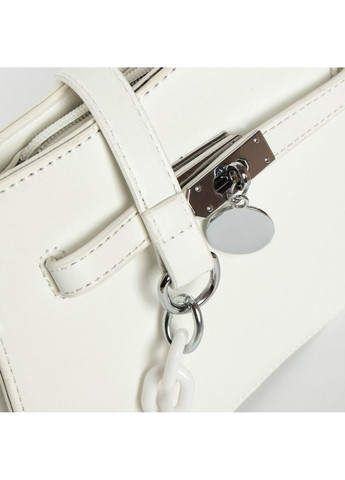 Женская сумочка из кожезаменителя 22 F026 white Fashion (282820129)