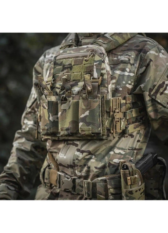 Тактична плитоноска без плит M-Tac Cuirass QRS зі швидким скиданням (Мультикам) No Brand (332636270)