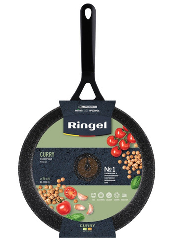 Сковорода Curry Глубокая 26 см б/крышки (RG-1120-26) Ringel (365275132)