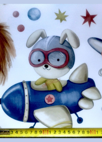 Наклейки в дитячу на стіну Космос для дітей (лист 60 х 90 см) Б3653 No Brand (302242577)