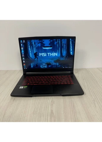 Игровой ноутбук Б-класс GF65 Thin 10SDR / 15.6" (1920x1080) IPS / intel Core i7-10750H (6 (12) ядер по 2.6 - 5.0 GHz) / 8 GB MSI (398131674)