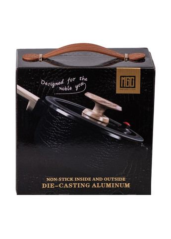 Сотейник алюминиевый 1.6 л с антипригарным покрытием Белый MGC (360455370)