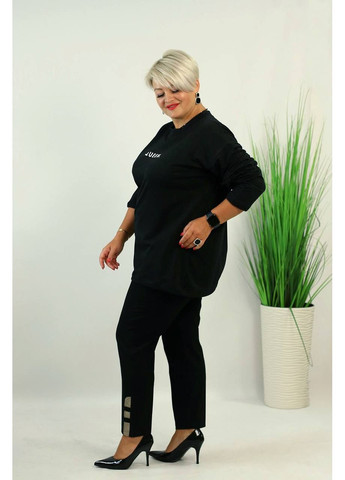 Лонгслів жіночий базовий великих розмірів Style Point (357238043)