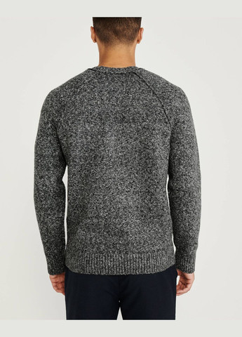 Темно-серый демисезонный свитер мужской - свитер af6160m Abercrombie & Fitch