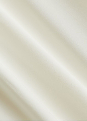 Молочное кэжуал платье H&M однотонное