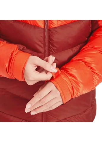 Червона демісезонна куртка glaceon pro jacket wmn Rab