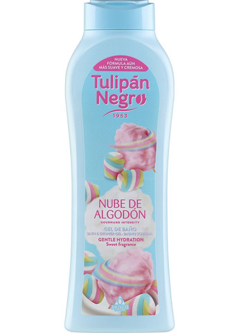 Гель для душа "Сладкая вата" Shower Gel 650ml (1103752-31017590) Tulipan Negro (368615374)