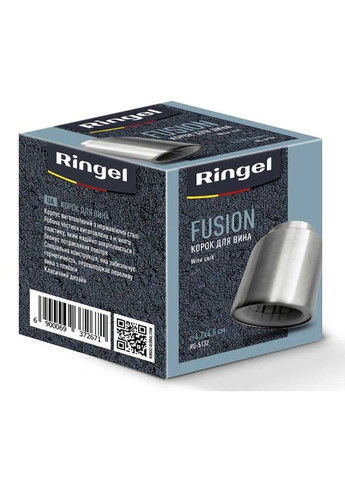 Пробка для пляшки Fusion RG-5132 срібляста Ringel (360652069)