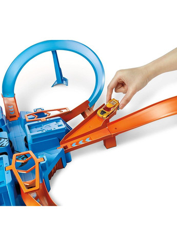 Хот Вілс Аварія хрест навхрест Hot Wheels Cros Cros Crash Track Set DTN42 Mattel (304055503)