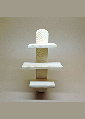 Настінна полиця з дерева Скайтрі бланже (НСП-000601) No Brand (328082420)