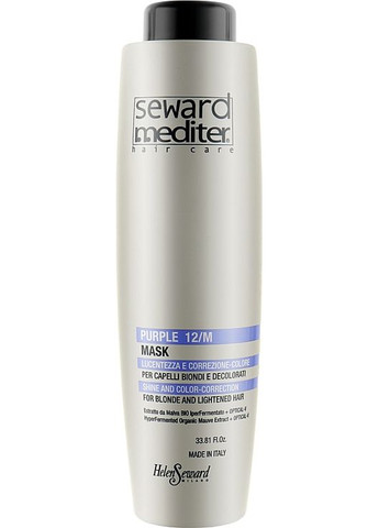 Маска «Блеск и коррекция цвета волос» Purple 12/М Mask 200ml (1048224-86112) Helen Seward (368664075)