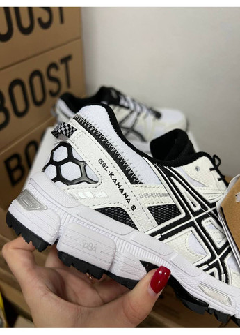 Белые демисезонные кроссовки мужские asics gel-kahana 8 white gor-tex асикс гель кахано No Brand