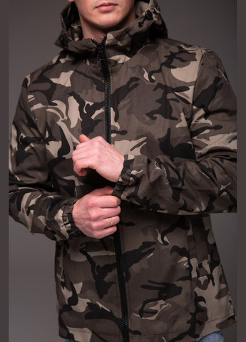 Оливковая (хаки) демисезонная ветровка Vakko