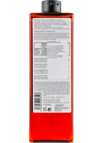 Гель для душу та ванни "Bach Flowers" Fiori Di Bach Energizing Shower Gel 500ml (456953-31016745) Phytorelax Laboratories (368740225)