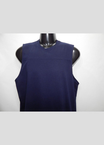 Синя чоловіча трикотажна футболка безрукавка alvin's island р.48 108mф (тільки в зазначеному розмірі, тільки 1 шт.) No Brand