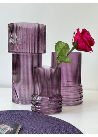 Ваза 10,5*10,5*14,5см "Плей", 102-937 Olens (371907386)