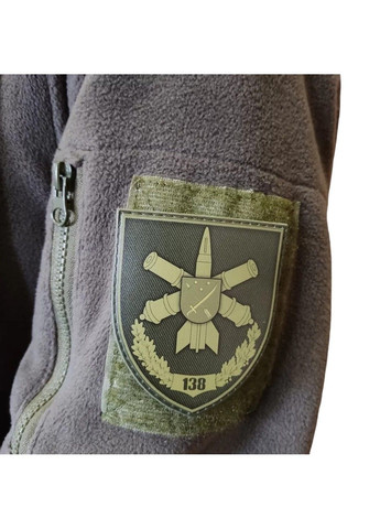 Патч / шеврон ВСУ 138 зенитная ракетная бригада олива No Brand (317404746)