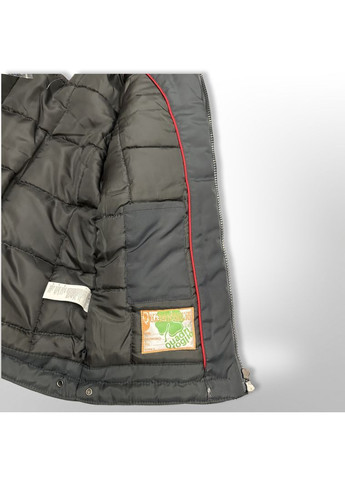 Графитовая зимняя зимняя куртка для мальчика графитовая (0115) Quadri foglio