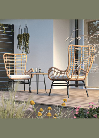 Набір садових меблів Sorrento бежевий/світло-сірий Di Volio (303126547)