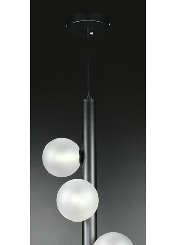 Люстра підвісна на 5 лампочок 26919 Чорний 85-240х23х23 см. Sunnysky (324396289)