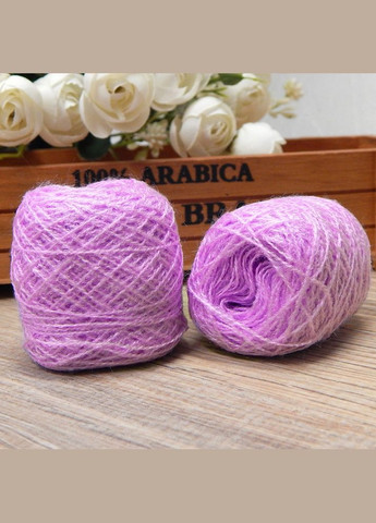 Нитки акриловые для рукоделия, 1 мм, сиреневые №3040К, 5 гр No Brand (340483851)