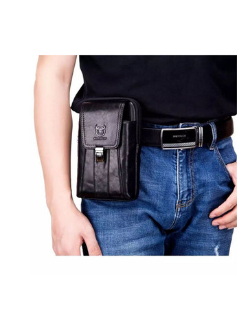 Чоловіча шкіряна сумка 11х18х5 см BULL (315870609)