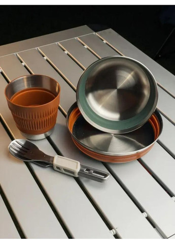 Чашка складна Detour Stainless Steel Collapsible Mug, Beluga Black Sea To Summit (334672082)