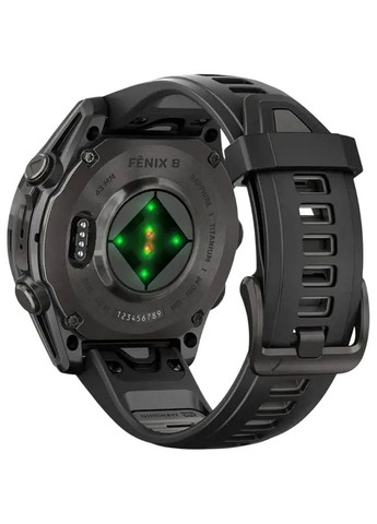 Смарт-годинник Fenix 8 Amoled Sapphire 43mm Carbon Grey Titanium (010-02903-21) Garmin (322895990)