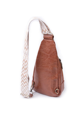 Женская сумка из экокожи с акцентом на текстильную лямку 22773 Vintage (335032777)