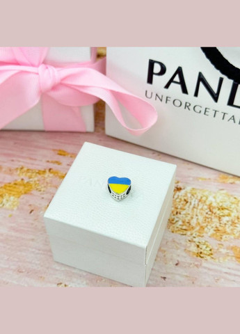 Срібна намистина Любов до України (A-009208) No Brand (330768587)