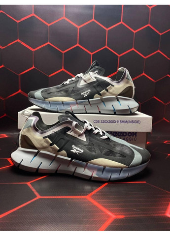 КРОСІВКИ ЖІНОЧІ REEBOK ZIG KINETICA CONCEPT РІБОК ЗІГ КІНЕТІКА No Brand чорні демісезони (368862540)