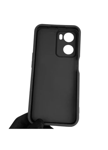 Чехол силиконовый Soft Touch с 3D принтом для A57s (4G) черный (Полная защита камеры) Oppo (371653013)