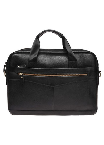 Сумка портфель через плечо для мужчин из натуральной кожи для документов А4 для ноутбука Черный 40392 Borsa Leather (361400976)