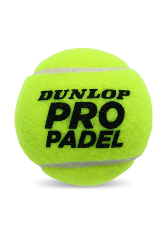 Мяч для большого тенниса PRO PADEL (3шт) (в вакуумной упаковке) (DL601384) Dunlop (361436993)