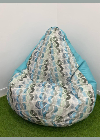 Крісло - мішок груша, M - 100х75 Mt Desi Dt 8+Багіра 11834 SkyPuff (361258236)