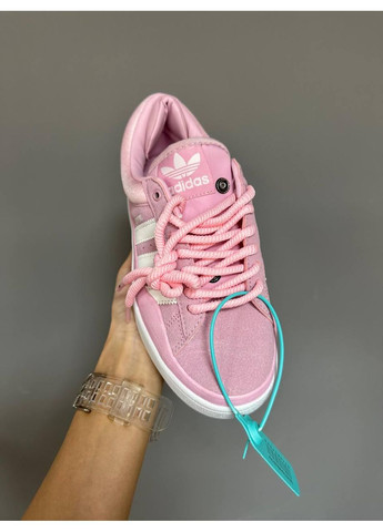 КРОСІВКИ ЖІНОЧІ ADIDAS CAMPUS X BAD BUNNY PINK АДІДАС КАМПУС No Brand рожеві демісезони (367169581)