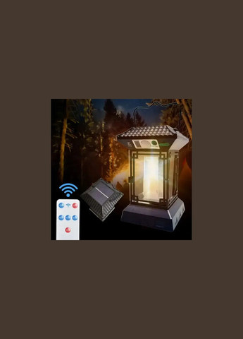 Ліхтар кемпінговий MHZ CL-T60 із сонячною батареєю та датчиком руху 8837 No Brand (371913192)